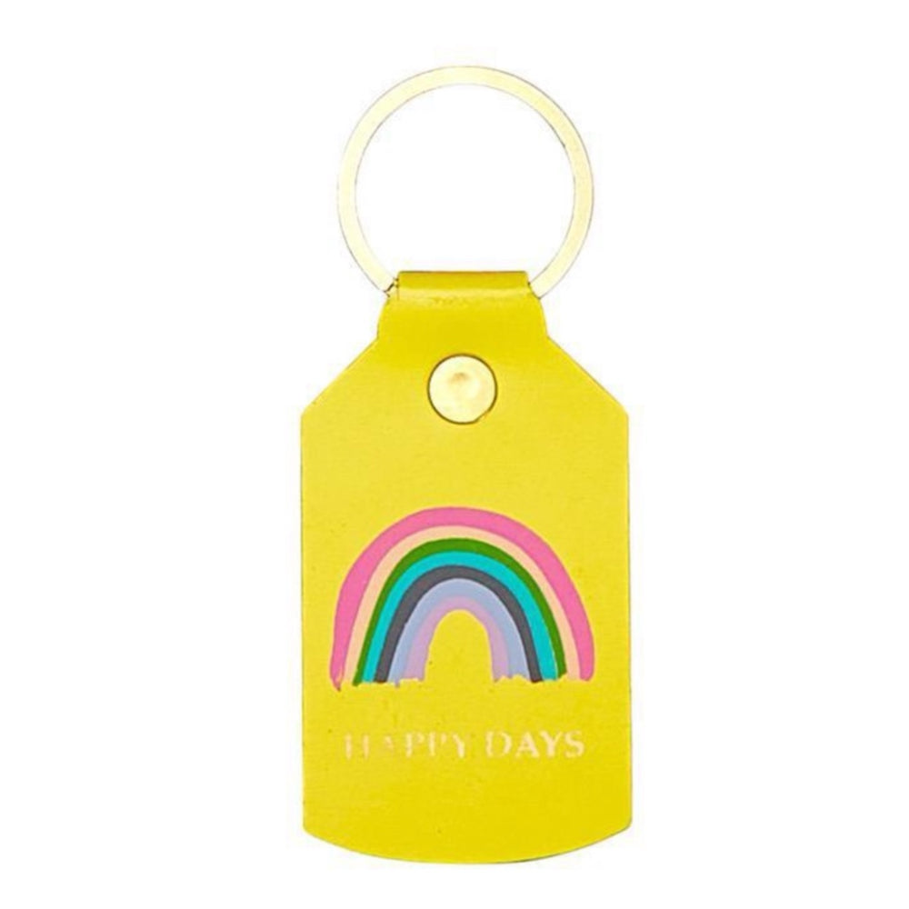 Poet and Painter Leather Keyring