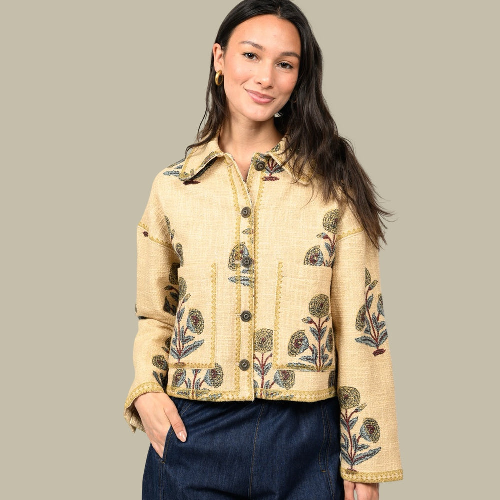 The Gilded Petal Jacket