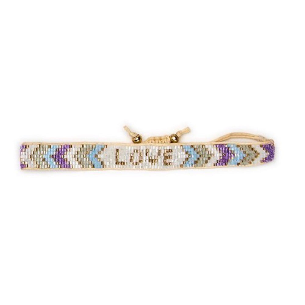 
            
                Load image into Gallery viewer, Hand Beaded Love Bracelet
            
        
