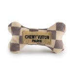 Checker Chewy Vuiton Bone-Small