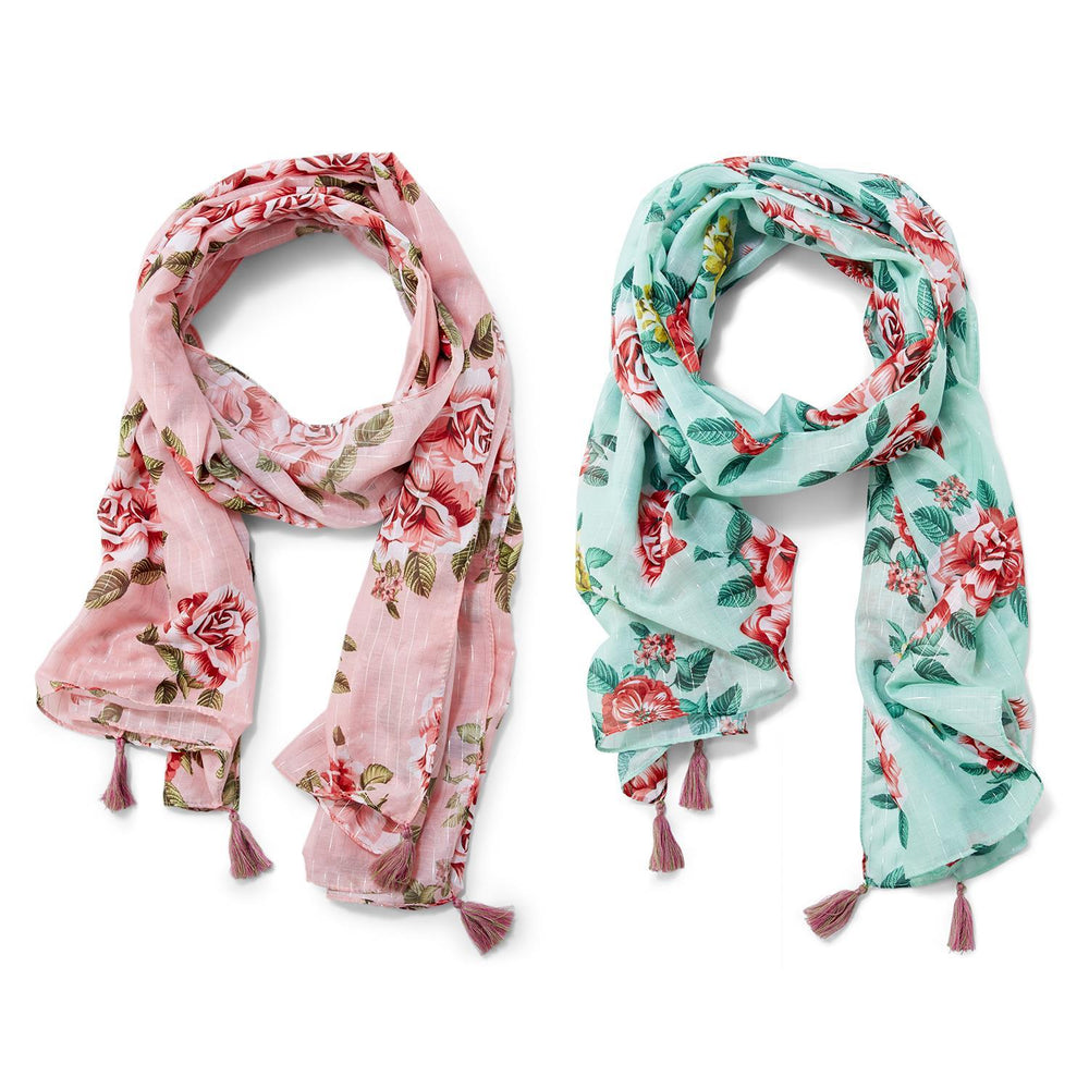 Rosy Outlook Scarf