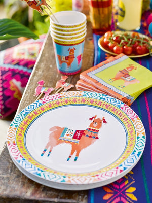 
            
                Load image into Gallery viewer, Boho Llama Cocktail Paper Napkin
            
        