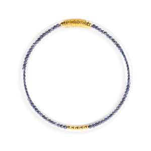 SAPPHIRE LUXE ALL WEATHER BANGLE®(AWB®) - SERENITY PRAYER