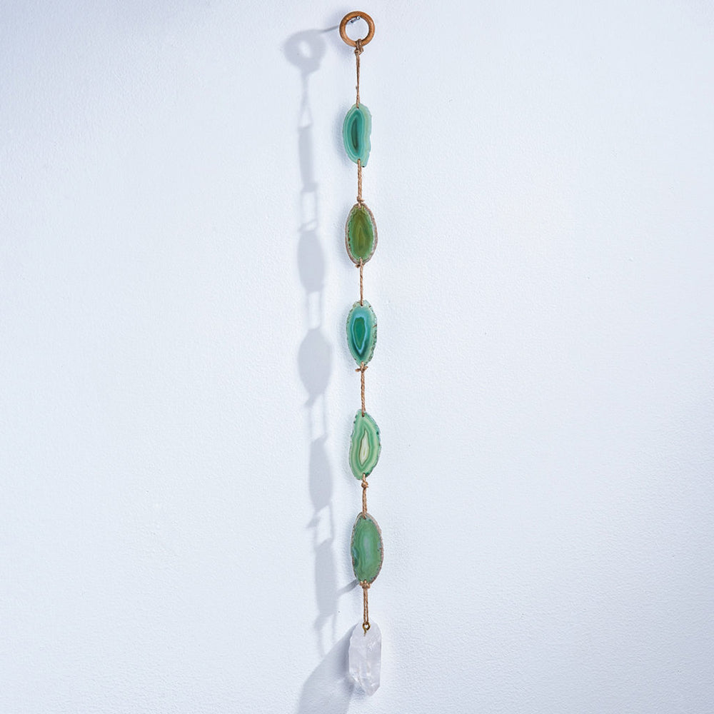 
            
                Load image into Gallery viewer, Green Agate Wall Hanging
            
        