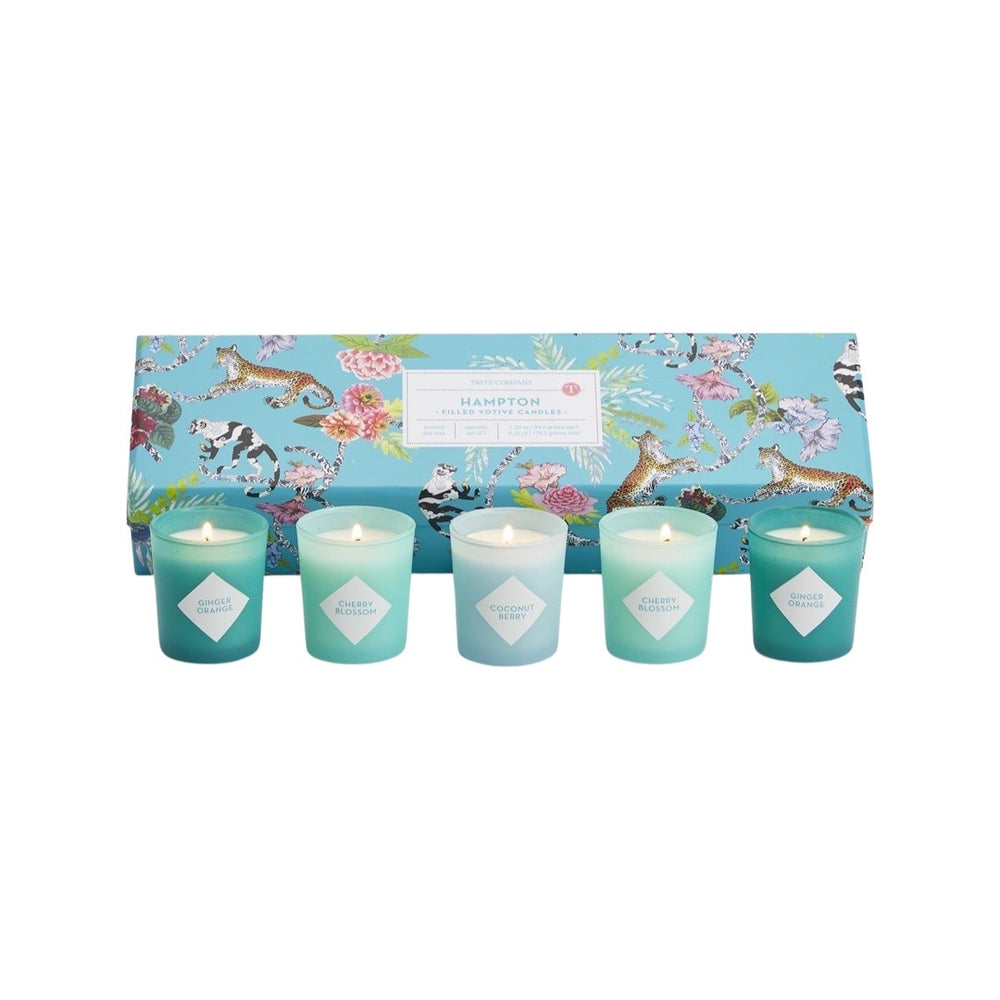 Hampton Set of 5 Scented Candles