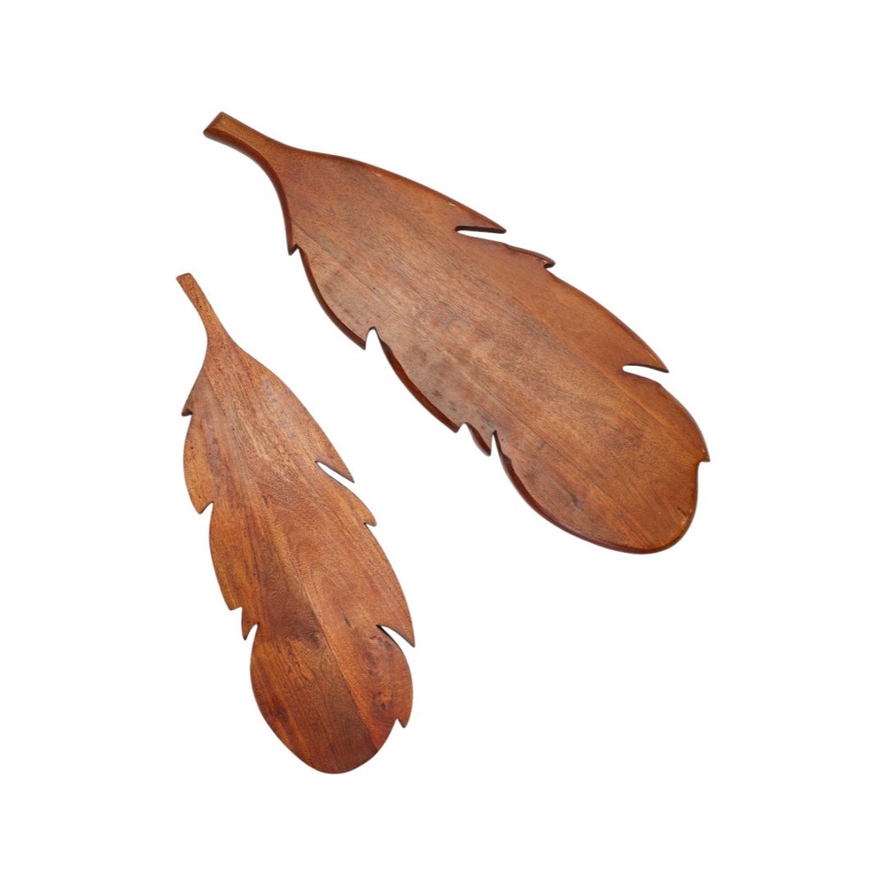 Feather Hand-Crafted Charcuterie Serving Boards