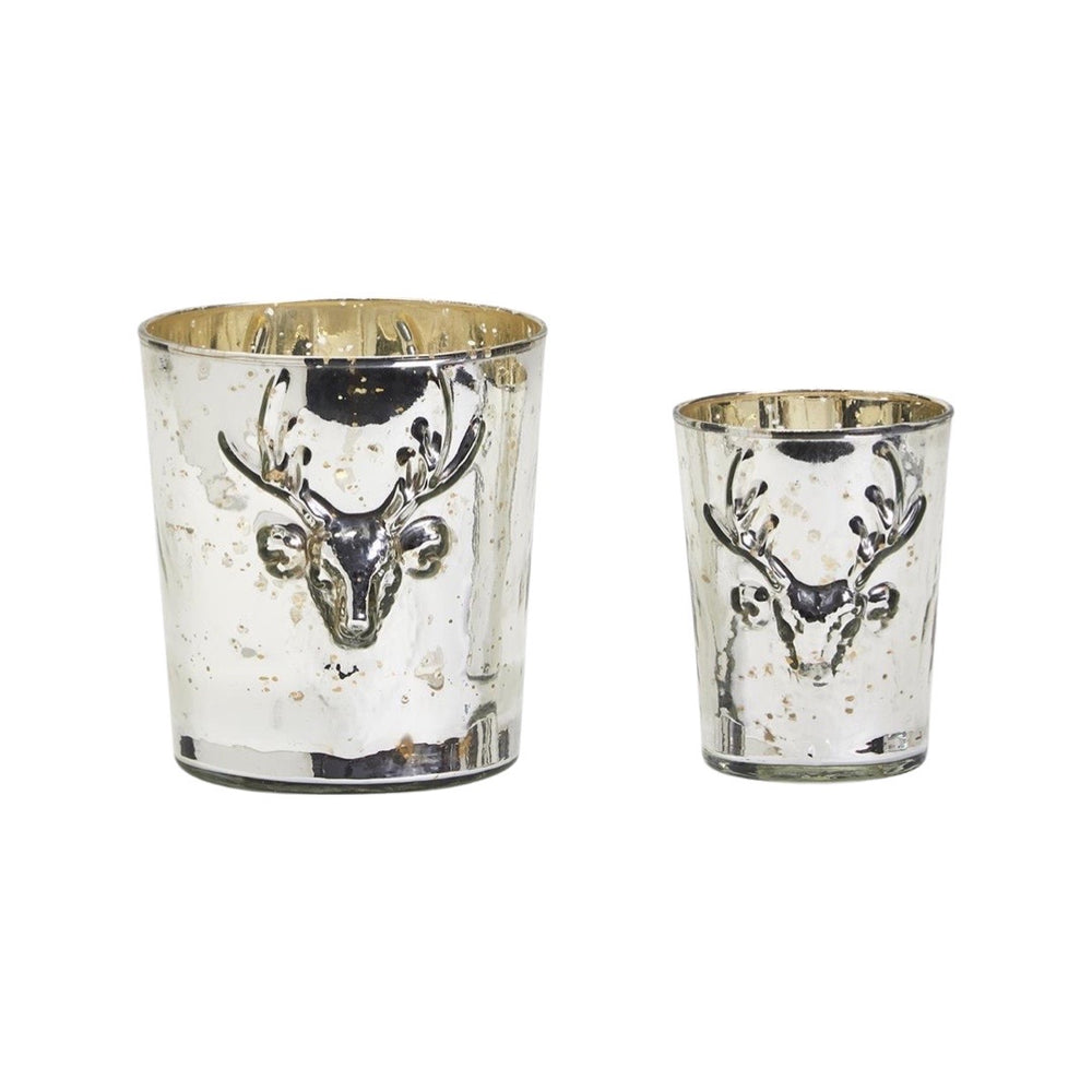 Oh Deer!  Reindeer Votive Candleholders