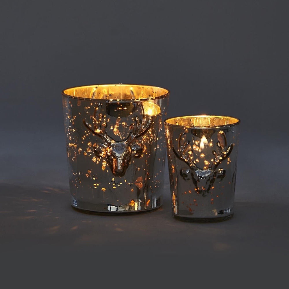 Oh Deer!  Reindeer Votive Candleholders