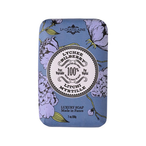 
            
                Load image into Gallery viewer, Lychee Bilberry Triple Milled Luxury Soap
            
        
