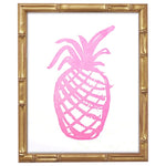 Hospitable Pineapple Art Print