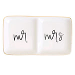 Mr. and Mrs. Jewelry Dish
