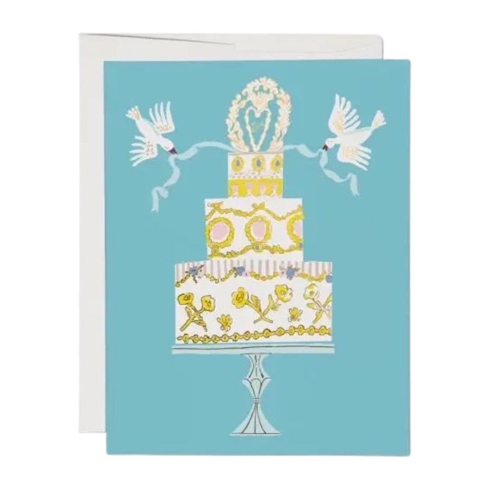 Love Cake Wedding Card