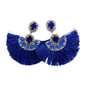 
            
                Load image into Gallery viewer, Blue Give No Second Thought Earrings
            
        