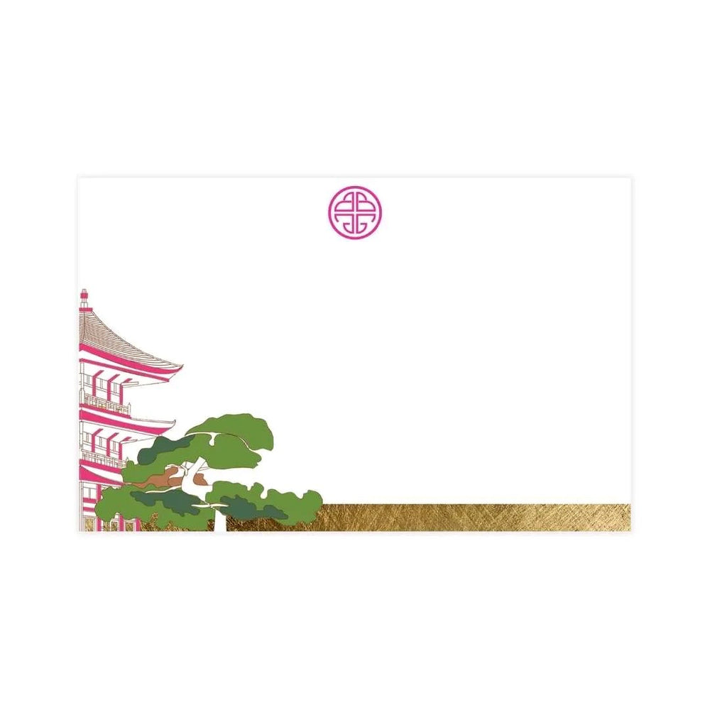 PAGODA BLOCK NOTEPAD