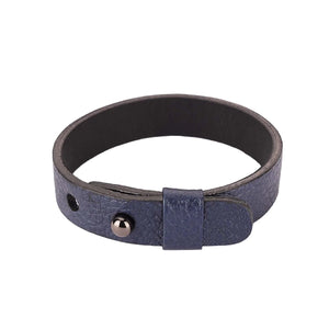 
            
                Load image into Gallery viewer, BLU NAPA LEATHER BRACELET BAND FOR MEN
            
        