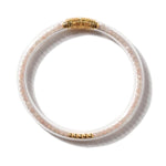 PINK MOONSTONE LUXE ALL WEATHER BANGLE®(AWB®) - SERENITY PRAYER
