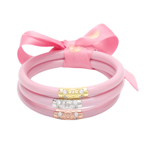
            
                Load image into Gallery viewer, THREE KINGS ALL WEATHER BANGLES® (AWB®) - PINK
            
        
