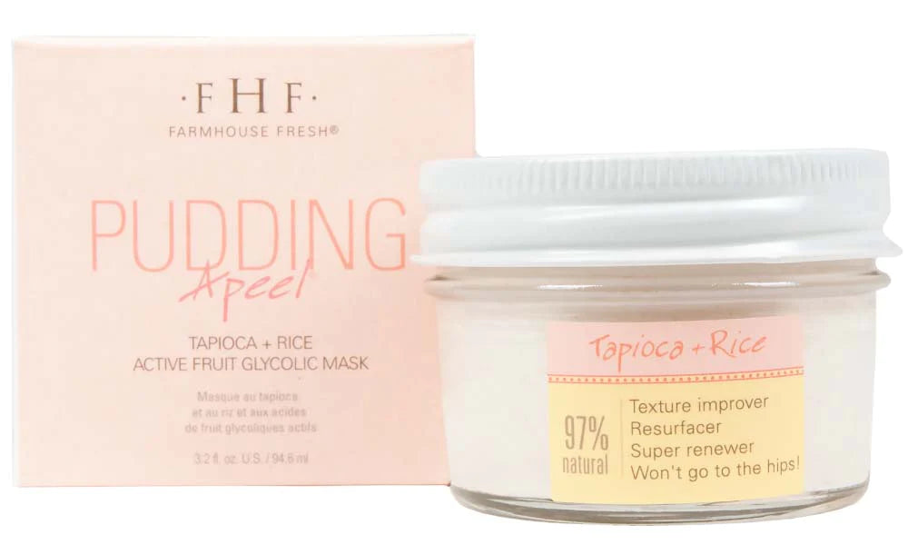 
            
                Load image into Gallery viewer, Pudding Apeel Tapioca + Rice Active Fruit Glycolic Mask
            
        