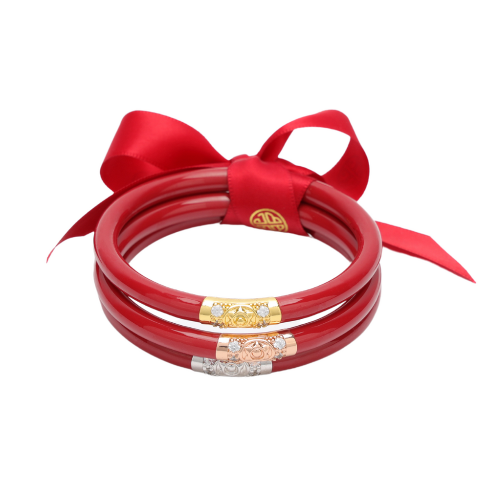 THREE KINGS ALL WEATHER BANGLES® (AWB®) - RED
