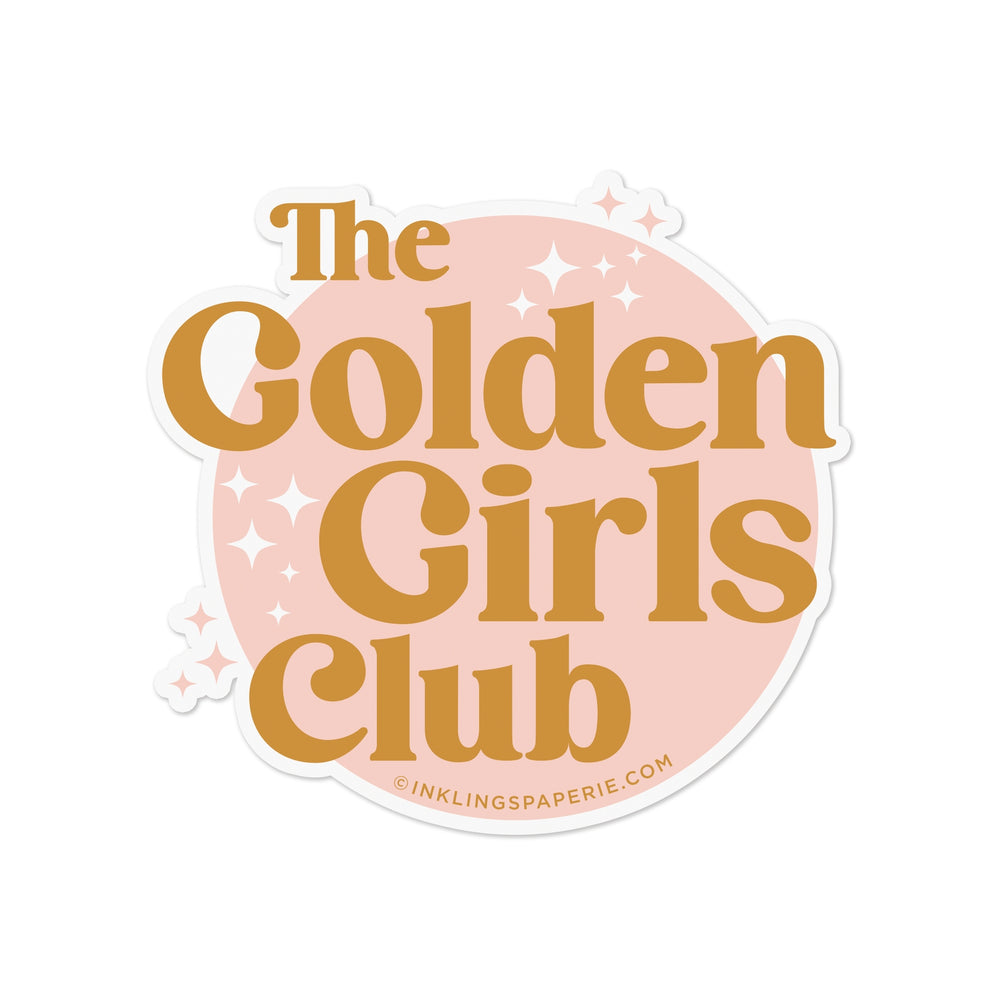 Vinyl Sticker - Golden Girls Club