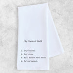 Bucket List - Tea Towel