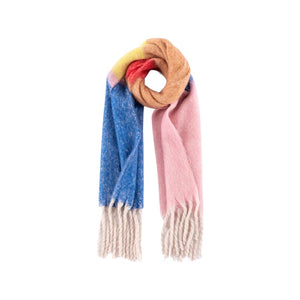 
            
                Load image into Gallery viewer, Lola Plaid Multicolored Winter Scarf
            
        