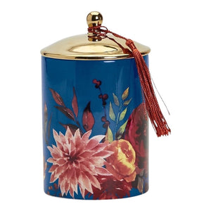 Blooms and Berries Quince Scented Lidded Candle in Gift Box