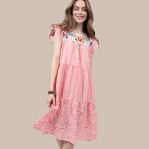 The Sarah Pink Dress