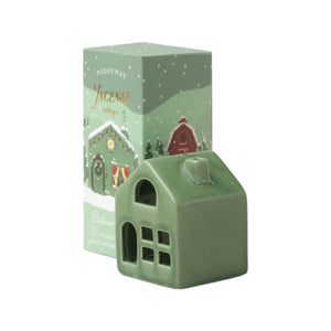 Holiday Town Ceramic Incense Holders