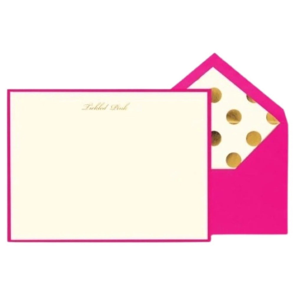 Tickled Pink Correspondence Cards